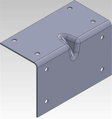 sheet metal gusset forming tool|solidworks sheet metal gusset tool.